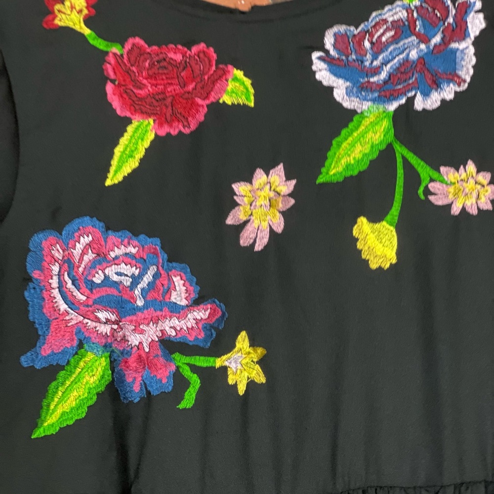 ASOS Embroidered Mini Dress - Picture 3 of 3